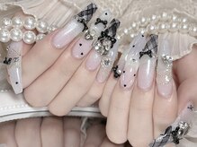 リンドネイル バイ モカ アンド ララ(Lind nail by moca and LaLa)/【mio】チェックネイル