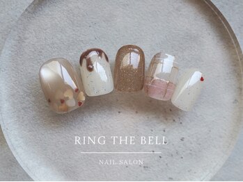 リング ザ ベル(ring the bell)/バレンタインチョコレートネイル