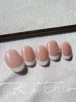 王道フレンチ×ラメライン