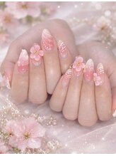 春先取りネイル