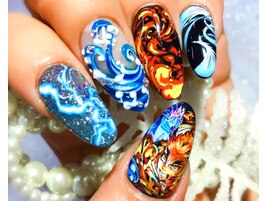 お客様オーダー強め痛ネイル