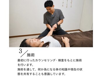 スマイルアゲイン整体院 川崎/施術