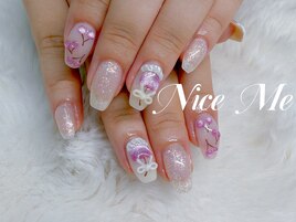 さくらんぼスイーツネイル