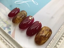 ラテネイル(Latte Nail)/べっ甲ネイル
