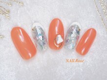 ネイルローズ(NAIL Rose)/初回オフ込¥6990 ホロ箔