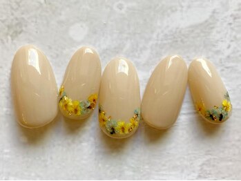 押し花ネイル新規¥7,260