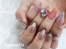 サンネイルズ(sun nails)/10本アート