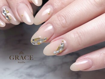 グレース ネイルズ(GRACE nails)/ストーンアート