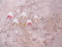 アンベリール 横浜店(Embellir)/(2168)手描きリボンネイル