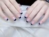 □HAND■カラーフレンチネイル¥5980