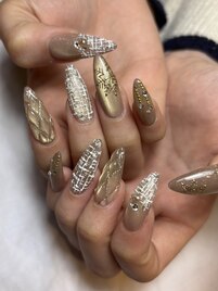 クリスマスネイル