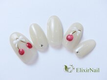 エリクサーネイル 西武新宿(Elixir Nail)/定額a &nbsp;シンプル/クーポン使用