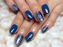 ラウト デコレーションアンドネイルサロン(Lauto Decoration&Nail Salon)/ブルーネイル