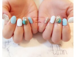 ラメも入れて華やかに