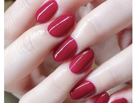 秋のレッドネイル☆