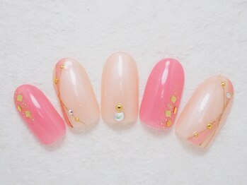 シックネイル(CHIC nail)/ラメデザイン & ホログラム