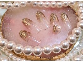 ビジューネイル￥7480