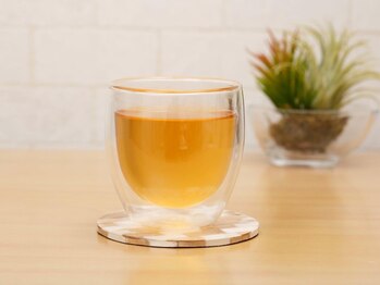 温熱リンパサロン アルビオ(Aluvio)/お茶をお出しします。