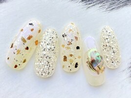 キラキラカジュアルホワイト