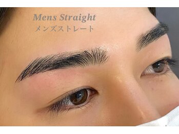 ルミシアメン 福岡博多駅前店(LUMICIA.MEN)/メンズストレート眉/メンズ眉毛