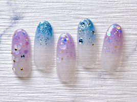 梅雨ネイル