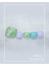 はあとねいる 江東東陽町店/フットネイル：No.23