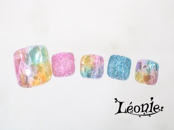 レオニー(Leonie)/カラフルシェルネイル☆
