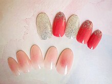 ティーエヌ 辻堂店/アシンメトリーネイル☆7700円