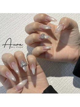 うる艶ベージュネイル