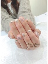 プライベート ネイルサロン マーマ(murmur)/透明感ニュアンスネイル