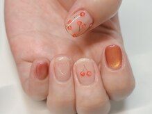 北堀江ネイルサロン エンジョイスターネイル(Enjoy Star Nail)/カジュアルネイル◎さくらんぼ