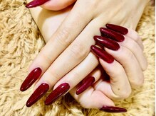 ケアビューティサロン(care beauty salon)/チップ長さ出しワンカラーネイル