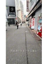 ハルキミナトアイ 原宿(HARUKI MINATO EYE)/原宿駅からの道のり
