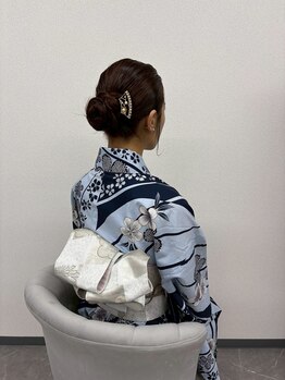 ミカヅキ 赤坂/浴衣着付け&ヘア！