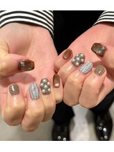 ディー ネイル アイラッシュ ヤバ(DEE nail×eyelash yaba)/b-8 120分アートフリー