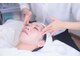 サティスサロン 浜町(satis salon)の写真/【OPEN記念】完全個室★小顔に！首肩デコルテまで流して驚きのスッキリ美小顔へ