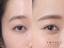 インパクト 岡山駅前サロン(IMPACT)/顔立ちに似合う美眉に