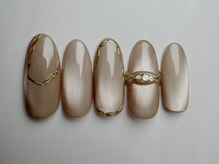 グロウネイル(glow nail)の雰囲気（パラジェル/フィルイン/持ち込みアート）