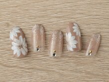 ネイルサロンアンドスクール ミュー(Nail Salon & school mieux)/フラワーネイル