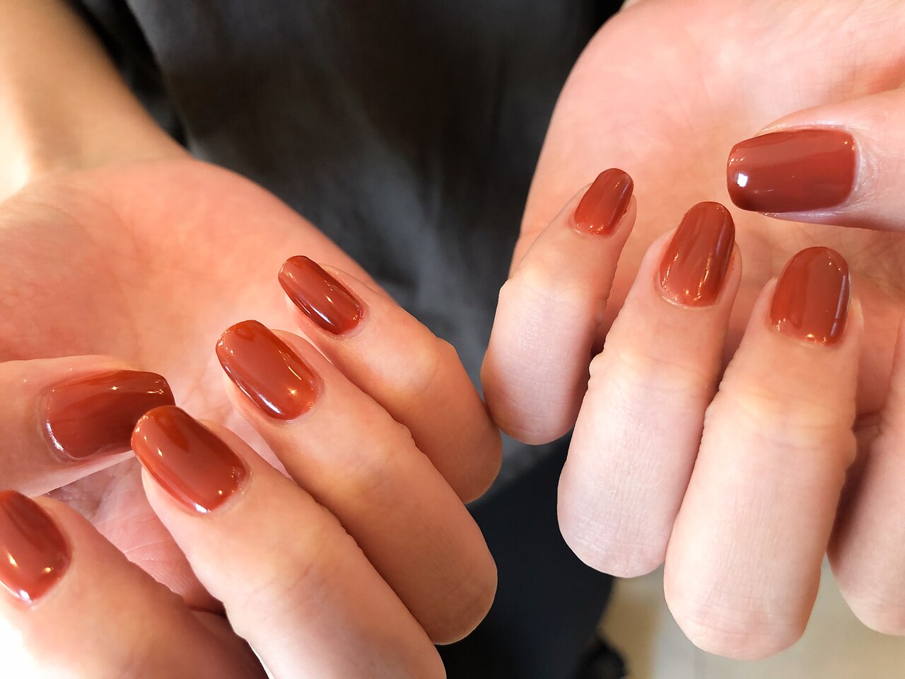 2026年冬トレンド】オレンジブラウンのネイルデザイン集｜人気順｜3