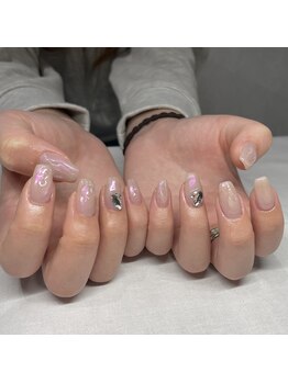 ミントリーフ バイ リート(Mint leaf by Reat)/ぷっくりピンクオーロラ