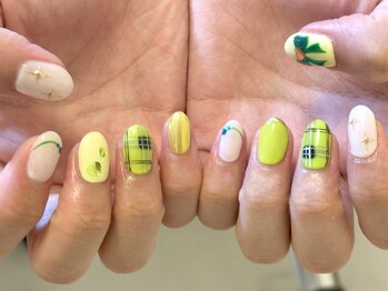 キューシーネイル 川崎(QcNail)/推し概念ネイル