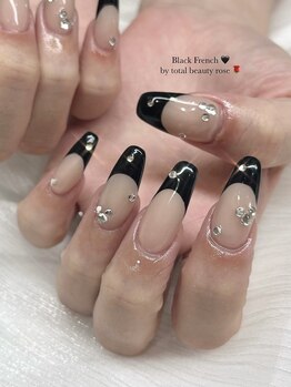 トータルビューティーローズ(Rose)/ブラックフレンチスカルプ