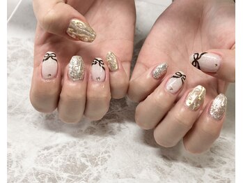 ルチル(Rutile)/ミラー×リボン×シルバーラメ