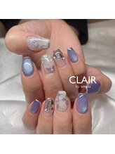 クレール バイ アミュール(CLAIR by.amulu)/紫陽花ネイル