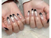 テイミイネイル(Timi Nail)/長さだしカラーフレンチ
