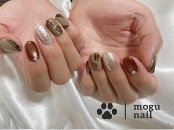 バレンタイン/リボンネイル