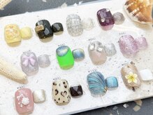 ネイルエルーシェ 立川店(Nail Ercher)の雰囲気(ジェルカラー、パーツ豊富にご用意しております☆)