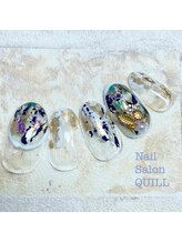 ネイルサロン クイル(QUILL)/６月転写箔（２）