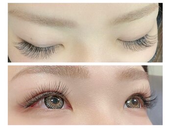 アイラッシュサロン ナチュレ 鶴瀬店(NATURE)/LEDボリュームラッシュ480本